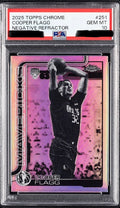 2025 Topps Chrome Cooper Flagg Negative Refractor PSA 10
