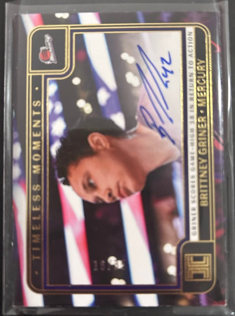 2025 Panini Impeccable Brittney Griner Timeless Moments Autograph - Phoenix Mercury 16/35