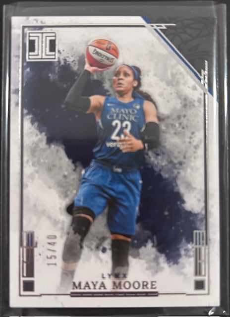 2025 Impeccable Maya Moore #23 - Minnesota Lynx WNBA 15/40