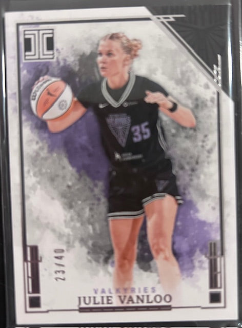 2025 Impeccable Julie Vanloo #49 - Golden State Valkyries 23/40