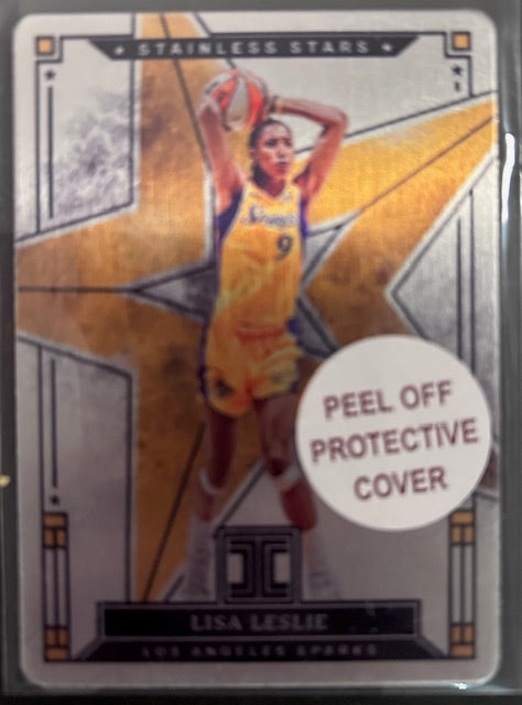 2025 Impeccable Lisa Leslie Stainless Stars #14 /99 - Los Angeles Sparks 21/99