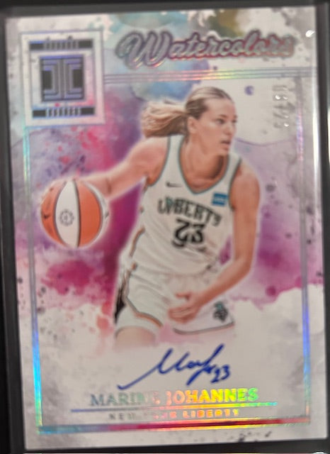 2025 Impeccable Marine Johannes Autograph - New York Liberty 09/25