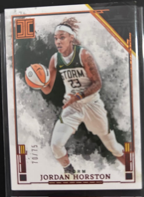 2025 Impeccable Jordan Horston Base #73 - Seattle Storm 70/75
