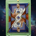 Stephen Curry 2023-24 Elite Deck White Sparkle Prizm SSP Red International Card